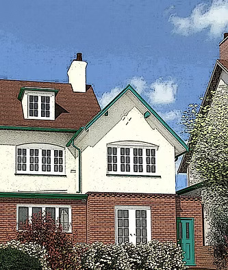 Linden Road Rear View